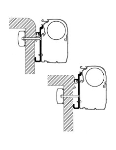 adaptateur de stores rapido série 7/8 - adapateur série 5 standard - thule - 5415182004183 - Thule - 730177