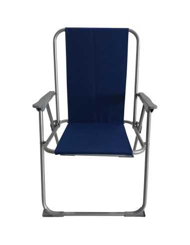 fauteuil de plage classic blue - baya sun - 3700628251514 - Baya Sun - 697087B