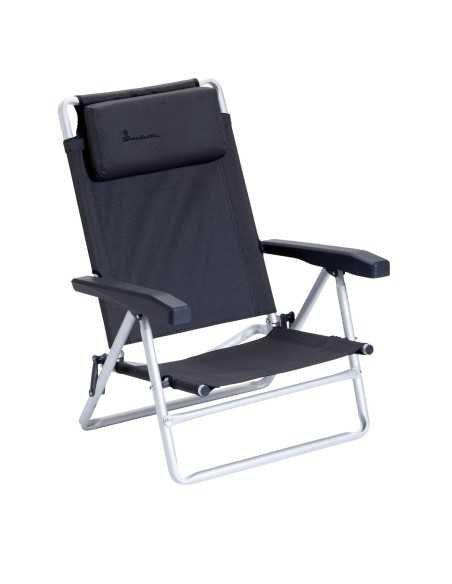 fauteuil de plage dark grey - isabella - 5705886815186 - Isabella - 696869