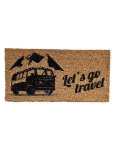 tapis d'entrée en fibres de coco let's go travel - arisol - 8012243002330 - Arisol - 605101