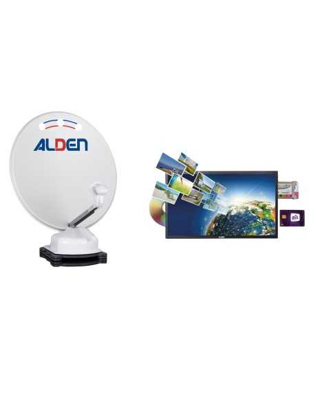 antenne satellite automatique orbiter 65 satmatic aio tv 22'' dvd hd - alden -  - Alden - 571625