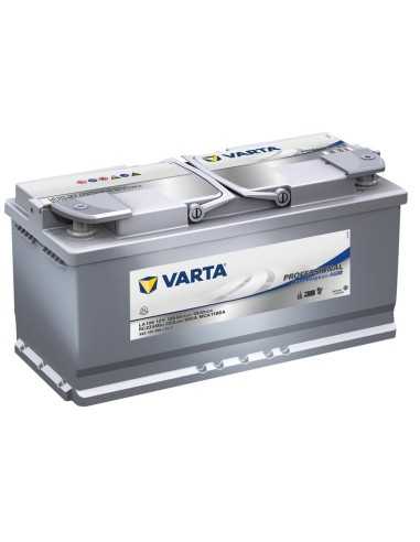 batterie auxiliaire professional agm 105 ampères - varta - 4016987142745 - Varta - 496187