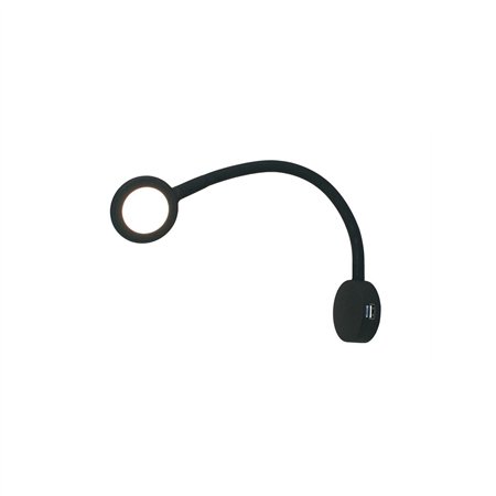 spot flexible avec fonction de charge usb verona noir - haba - HABA - 8715133044242