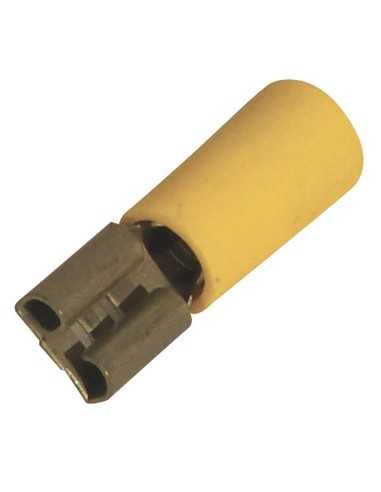 cosse plate femelle 6,3 mm jaune (2 à 6 mm²) - 3660343553013 - Générique - 466021