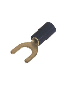 cosse à fourche 6 mm bleue (1,5 à 2,5 mm²) - 3660343531240 - Générique - 466013