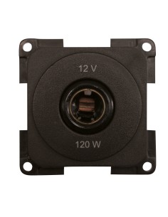 prise 12 volts diamètre 12 mm gris foncé - 4056161070136 - Générique - 430680