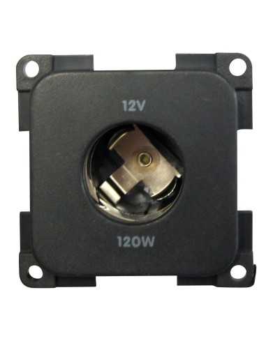 prise 12 volts diamètre 21 mm noir - 4056161053054 - Générique - 430667