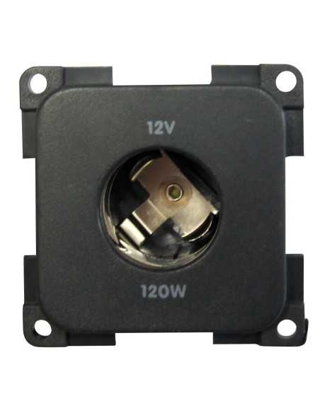 prise 12 volts diamètre 21 mm noir - 4056161053054 - Générique - 430667