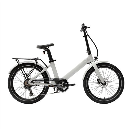 vélo à assistance électrique semi pliant evening 24'' gris - eovolt - Eovolt - 9110201379629