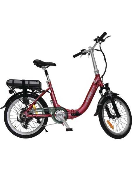 vélo à assistance électrique pliant 20 rouge confort - e-ride - 3700628251095 - E-Ride - 400131BI