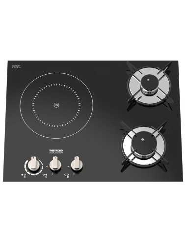 plaque de cuisson 2 feux gaz + 1 induction top line 981 version gauche - thetford - 5060252081016 - Thetford - 133763