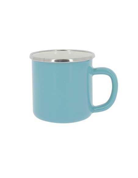 pack 2 mugs en acier émaillé - incasa - 3700628260059 - INCASA - 84426