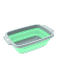 plat rectangle rétractable petit modèle vert - incasa - 3700628252795 - INCASA - 82124