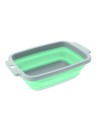 plat rectangle rétractable petit modèle vert - incasa - 3700628252795 - INCASA - 82124