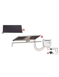 Kit Nautisme 150w - 12v  Panneau Monocristallin - Mppt Support Portique Inclinable - UNITECK - UNITECK -