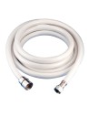 flexible douche raccord fileté double femelle 15/21 (3/8) & 12/17 (1/2) - 8024827484159 - Générique - 18218