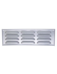 grilles en saillie en aluminium brossé 360 x 115 mm - 4056161005077 - Générique - 9032