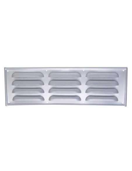 grilles en saillie en aluminium brossé 360 x 115 mm - 4056161005077 - Générique - 9032