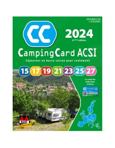 guide campingcard 2024 français - acsi - 9789493182592 - ACSI - 1231