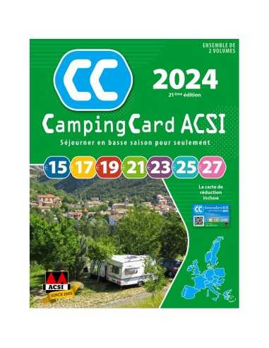 guide campingcard 2024 français - acsi - 9789493182592 - ACSI - 1231