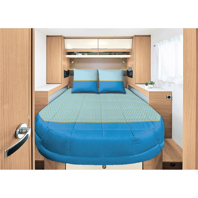 prêt à dormir paon 160x210 cm - incasa 396425