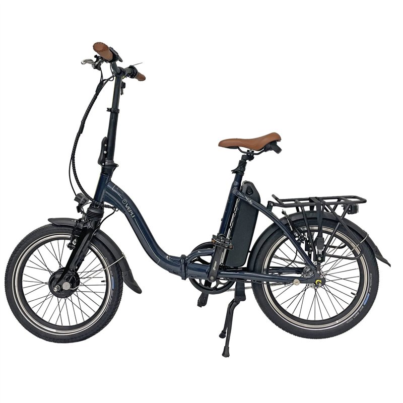 vélo à assistance électrique pliant folky bleu 11ah vepli