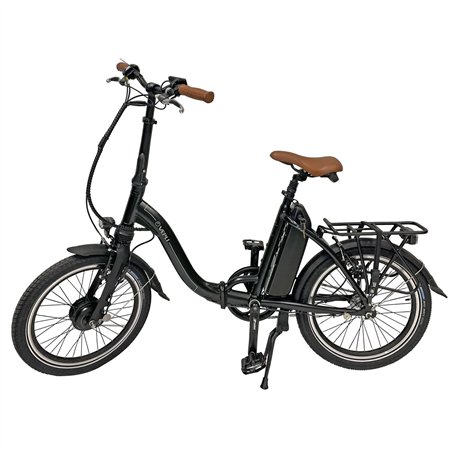 vélo à assistance électrique pliant folky noir 16ah - vepli 400304
