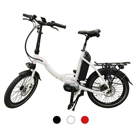 vélo à assistance électrique pliant juny rouge 17ah - vepli 396149