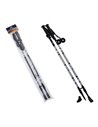 Jeu De 2 Bâtons De Trekking Extensibles 110-140cm Redcliffs - Equipe Ton camping-car - 8719407035059