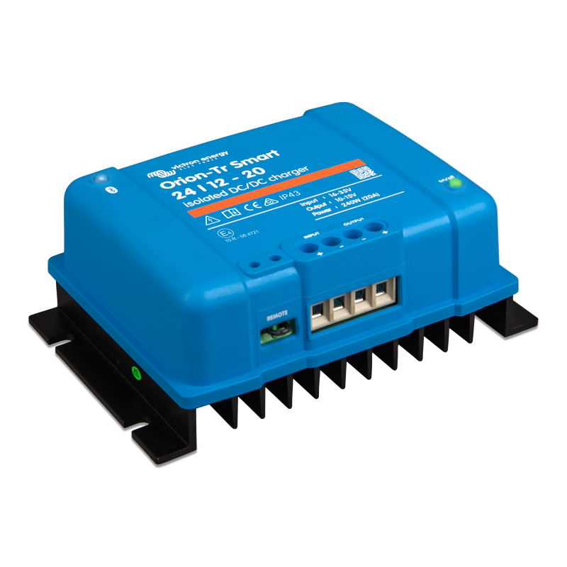 victron orion-tr smart charger 24/12 - 20a isolé - victron energy 402066