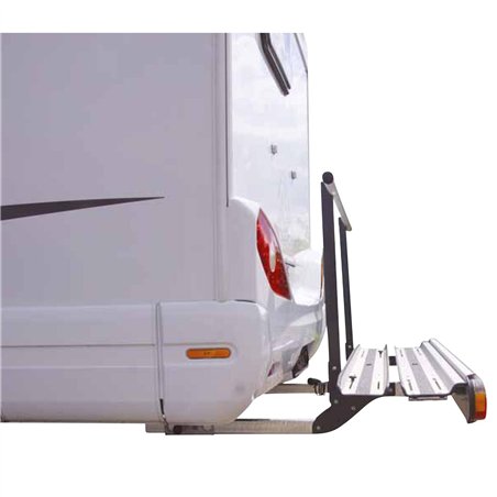 porte-moto gold pour véhicule avec porte-à-faux max. 1100 mm - alden 399491