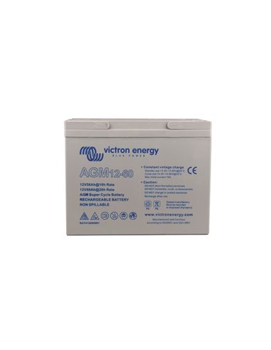 12V/60Ah AGM Deep Cycle Batt. - Victron Energy - Equipe Ton camping-car - 8719076037125