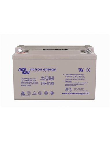 Batterie AGM 110Ah VICTRON - Victron Energy - Equipe Ton camping-car - 8719076036968