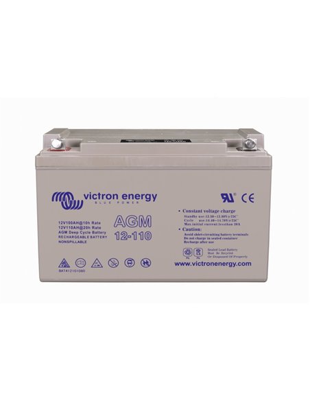 Batterie AGM 110Ah VICTRON - Victron Energy - Equipe Ton camping-car