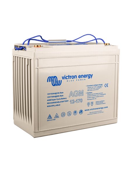 Batterie AGM Super Cycle 170Ah Victron - Victron Energy - Equipe Ton camping-car