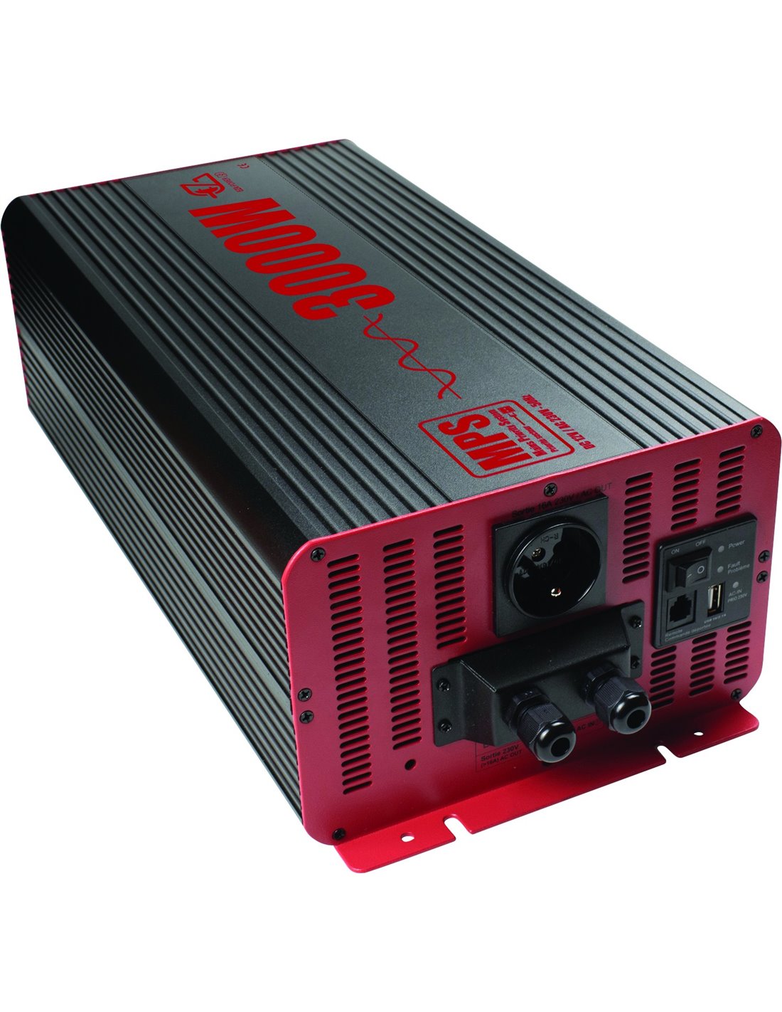 Onduleur Pur Sinus 600W SOLARTRONICS - 12V Vers 230V - Pour Camping-car, Van, Bateau Ou Installation Solaire