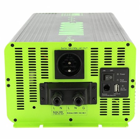 Convertisseur pure-sinus 12V 3000 Watts - Powerlib - powerlib - 3700628272953