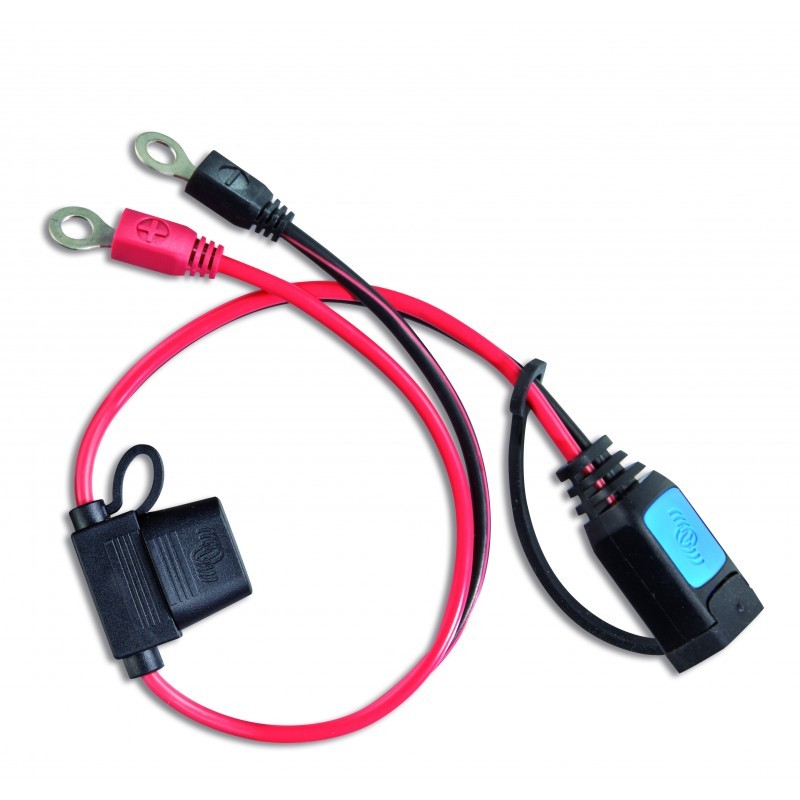victron connecteur à oeillet avec fusible blue smart ip65 m8 - victron energy 402044