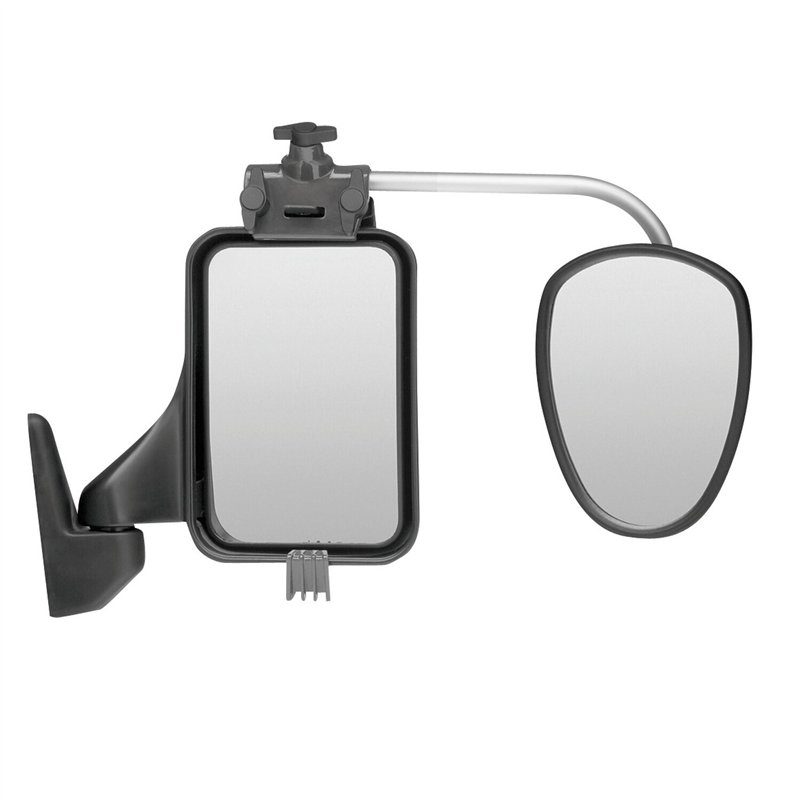 rétroviseur voiture alufor court / verre convexe - repusel 395026