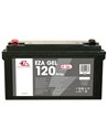 Batterie auxiliaire EZA Gel 120Ah - Equipe Ton camping-car - 3700628210382