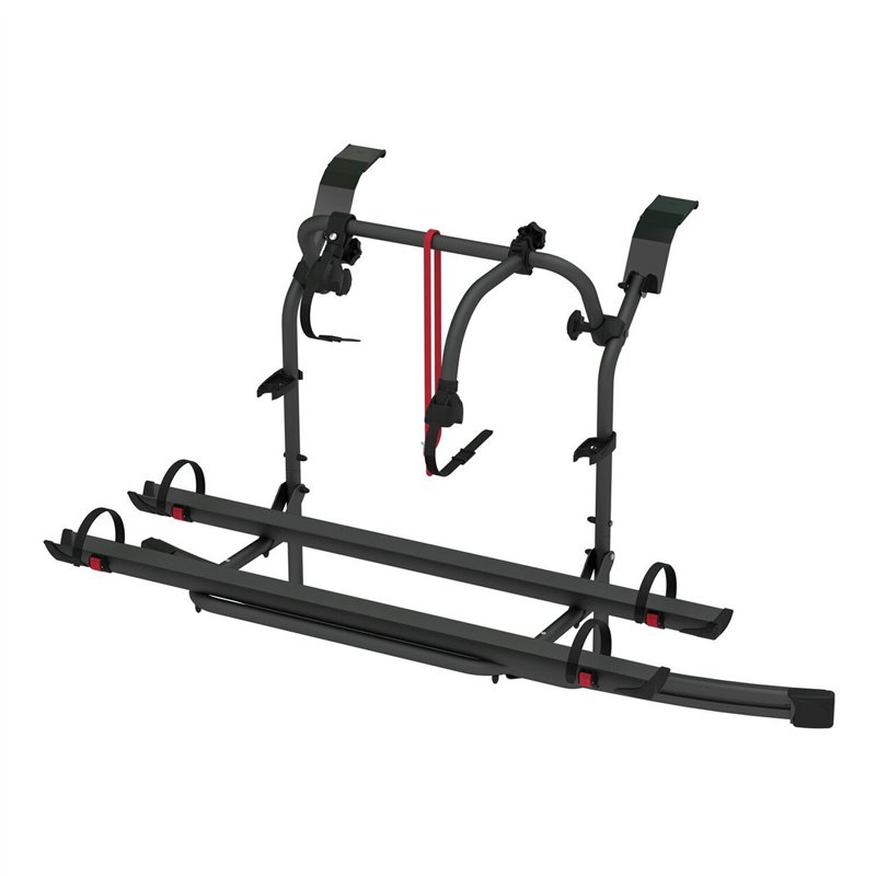 porte-vélos carry bike pour mini-van ford transit custom nugget / nugget plus deep black - fiamma 401626