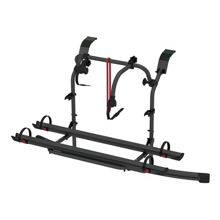 porte-vélos carry bike pour mini-van ford transit custom nugget / nugget plus deep black - fiamma 401626