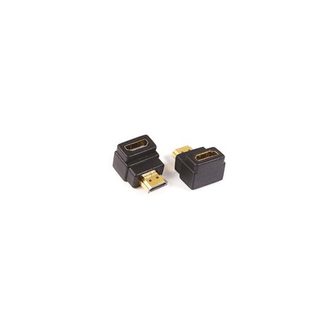 raccord hdmi coudé droite - antarion 401671