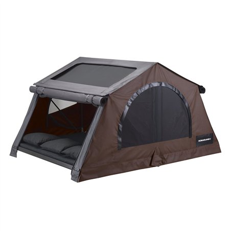tente de toit entry level nomadland medium coloris marron - version explorer - autohome 398406