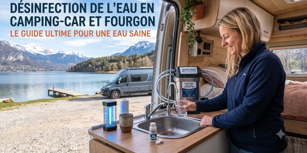 Désinfection de l'eau en camping-car et fourgon : Le guide ultime pour une eau saine