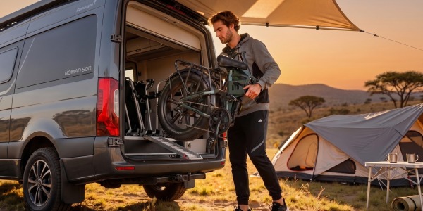 Vélo électrique en camping-car : comparatif et guide complet de la gamme Eletronbike